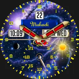 Muhadi Blue 35 watch
