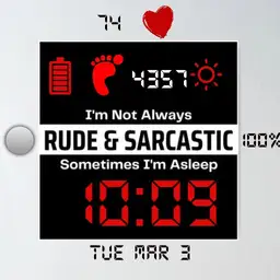 Rude and Sarcastic