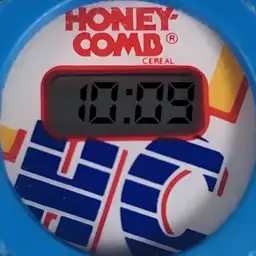 Blue Honeycomb Cereal Watch