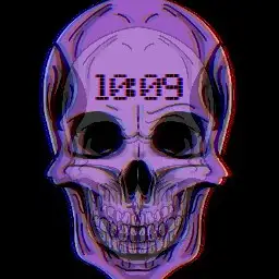 Skull 3D Rectangular
