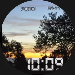 sunset apple 2