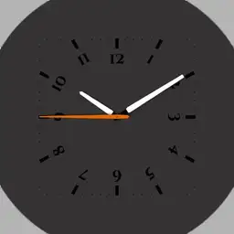 Grey dial