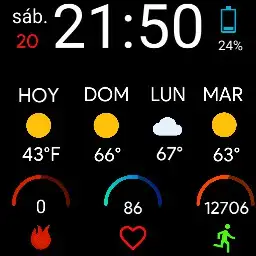 Mi Watch GTS 1.0 Weather Copy