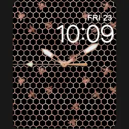 Rose Gold Glitter Bee