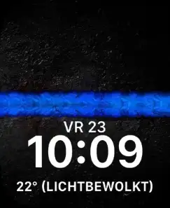 Thin blue line