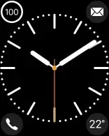 Moderne uhr