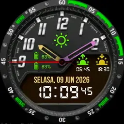 Analog Digital green