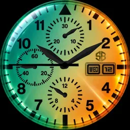 Tactical Green Amber Chronograph