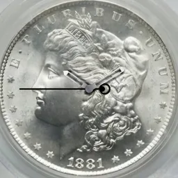 Silver, Morgan 1881 S Rarity