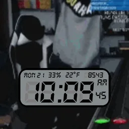 Carny jared raging digital watch
