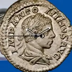 Silver, Denarius, Elagabalus, 218-222 CE, 252 Dollars, Providentia