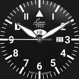 Laco Genf Day Date Type A Pilot Watch