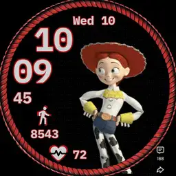 Animated Toy Story's Jessie 6-26