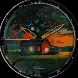 Animated Twilight Country Cottage