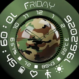 Army metal gyro