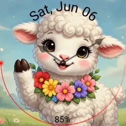 Cute Animated Lamb