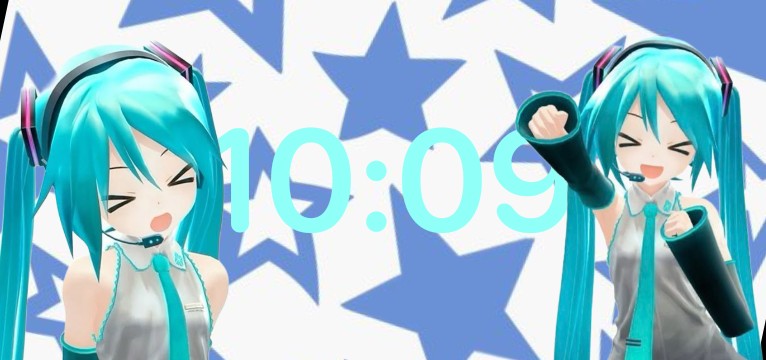 Miku Clock