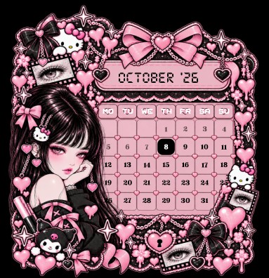 kitty girl calender v2