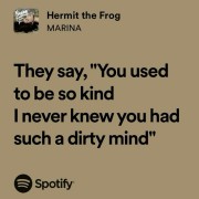 - Marina!