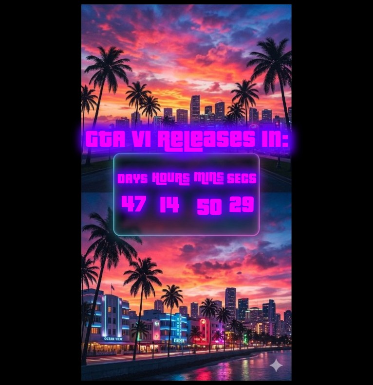 GTA 6 Countdown clock