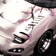 pink car