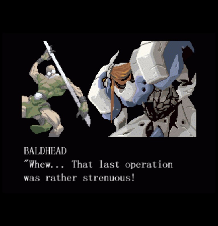 Guilty Gear Baldhead Ending
