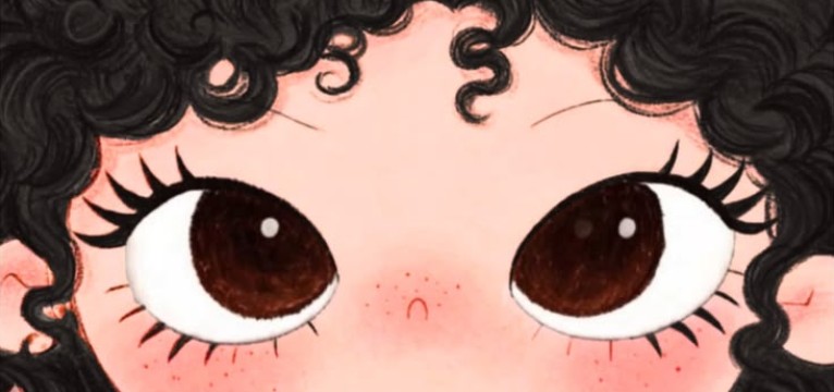 curly headed cutie
