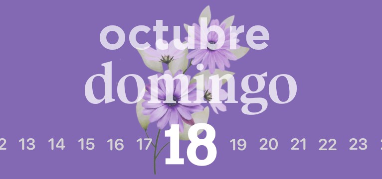 Flower Violet Calendario