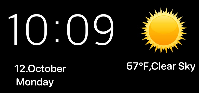 Xioami weather