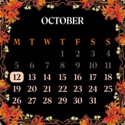 Halloween calendar