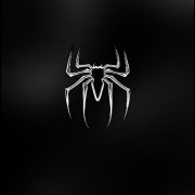 .. black n white spider lily gif copy
