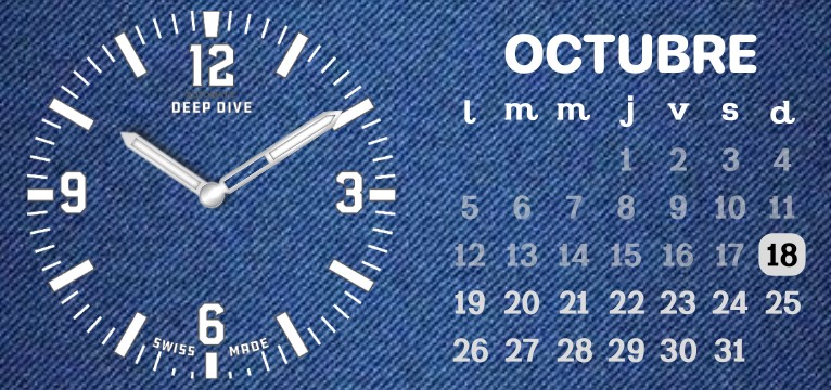 Clock Calendar widget