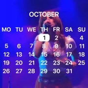 Selin Geçit October Calendar