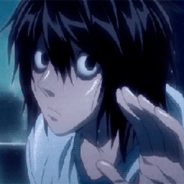L death note animated GIF