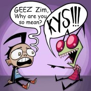 zim and dib yay