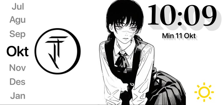 Asa Yoru Widget