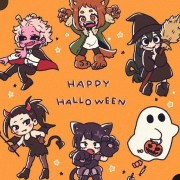 happy holloween mha
