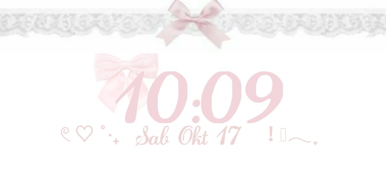 coquette pink calendar