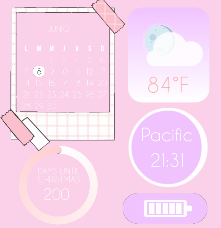 Cute multiuse widget 