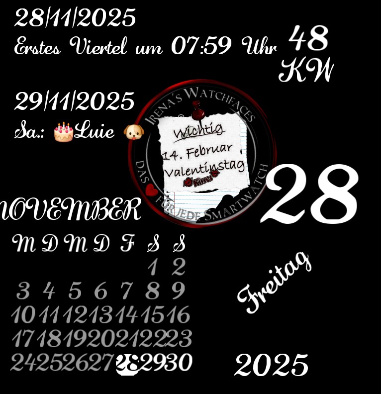 Kalender Signo Valentinstag Emoji Dim 
