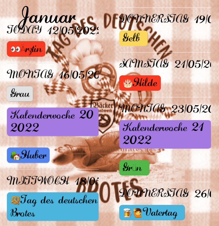  Termine Tag des deutschen Brotes 1