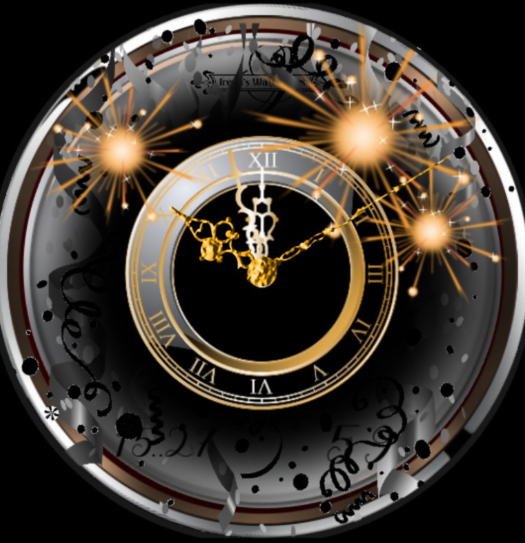 Clock Silvester 