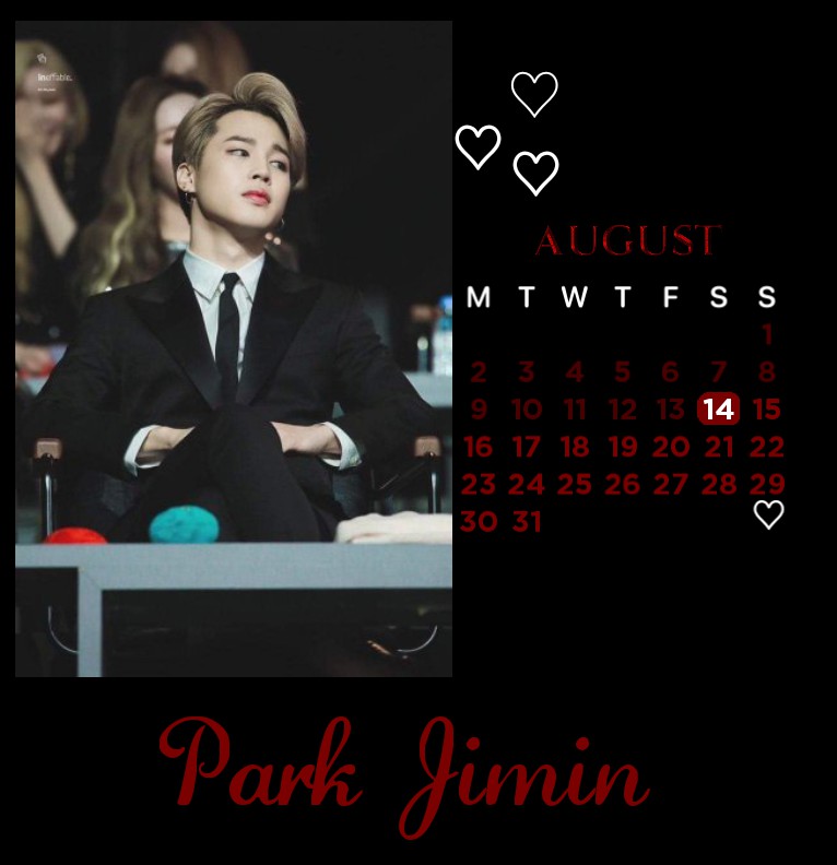 jimin calendar 
