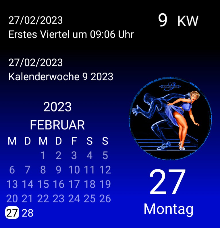 Kalender  Sport Pin Up 