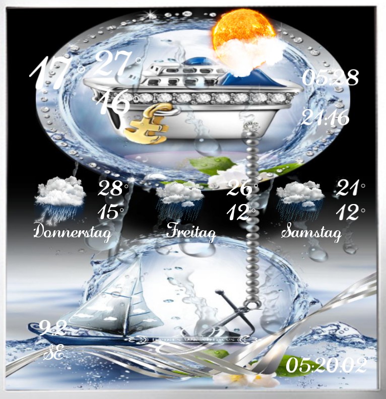 Wetter Diamanten Schiff 