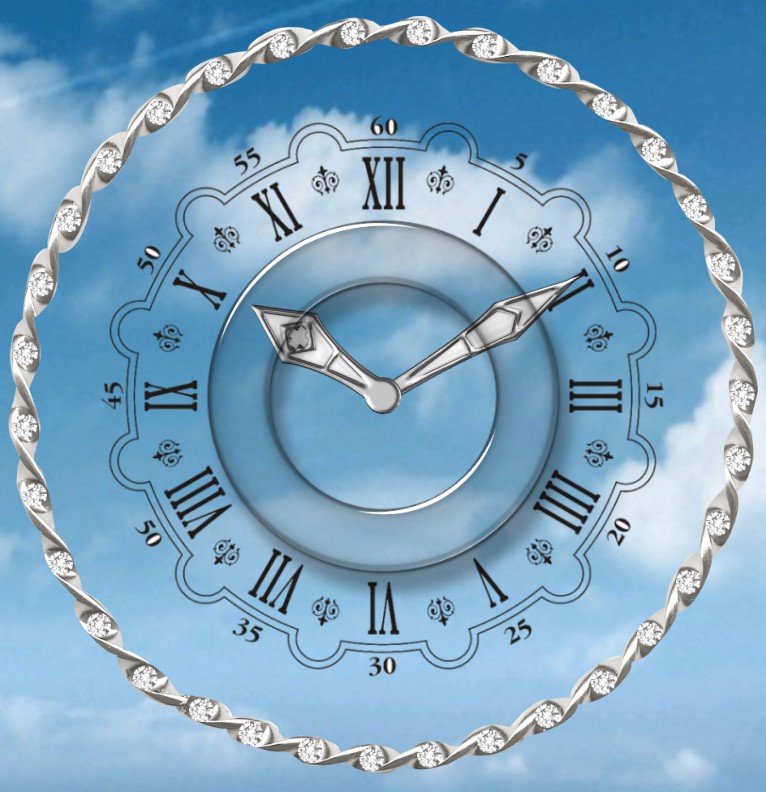 Clock Wolke