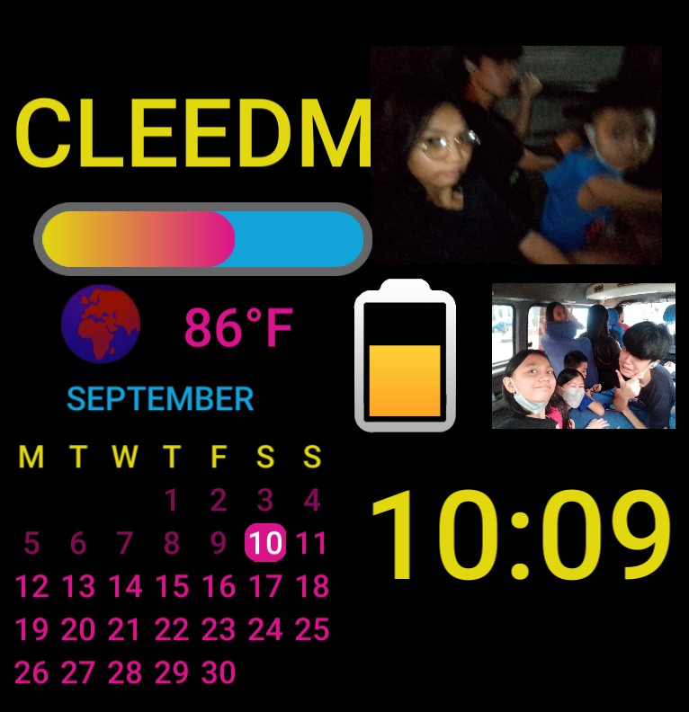 First new widget