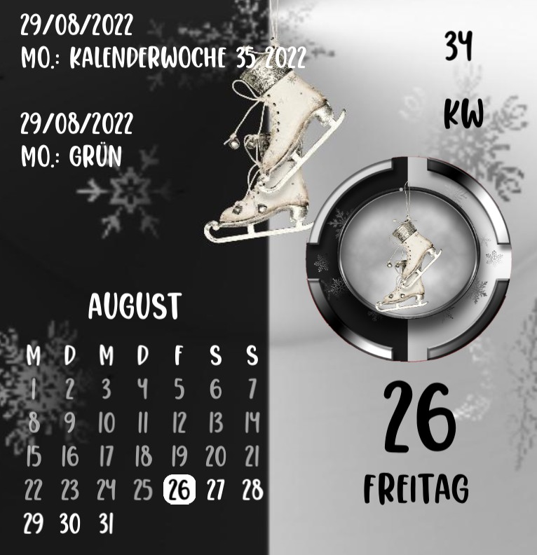 Kalender Eisbahn 