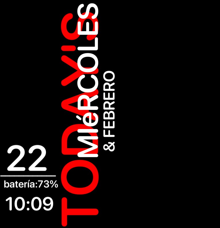Red Calendar2,Clock