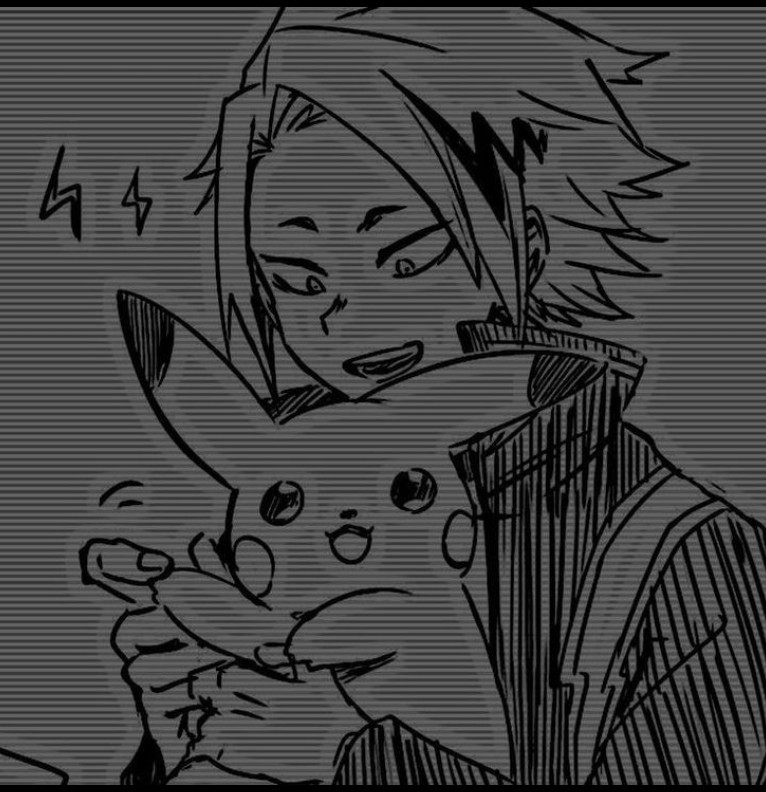 DENKI in a dark aesthetic